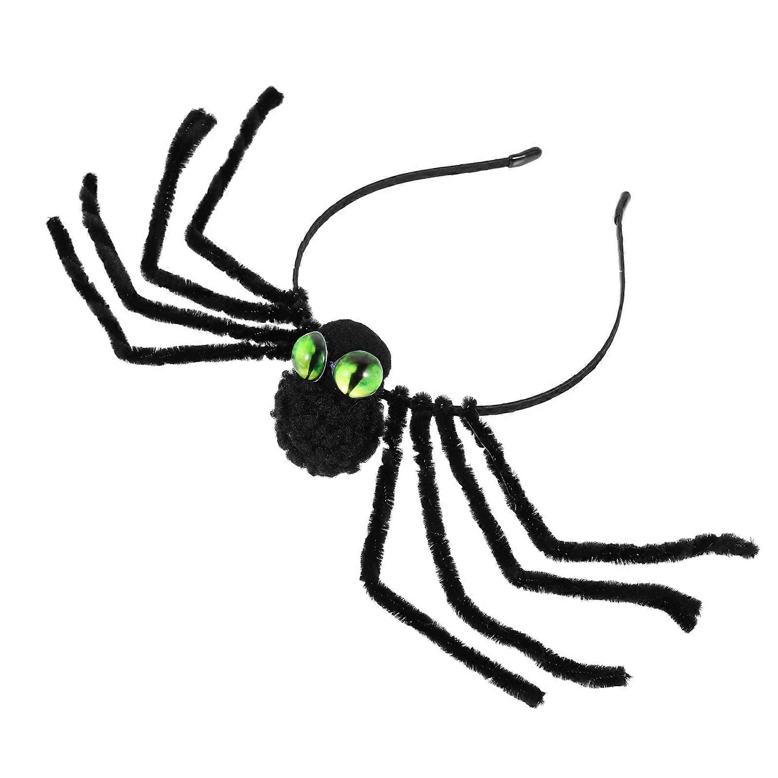 Halloween Spider Accessories Spider Headband New Year's Eve Party 30x23cm Costume Style 1Pack