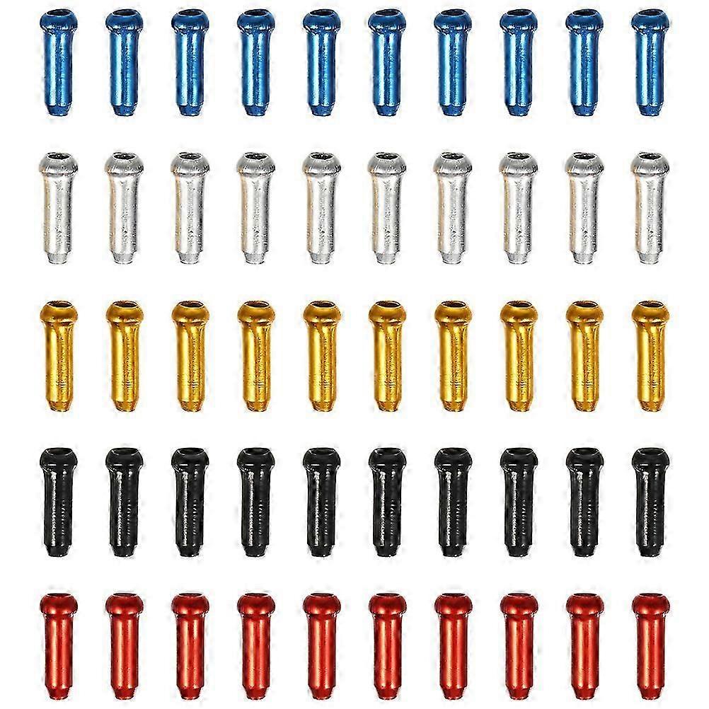 100pcsブレーキケーブルエンドキャップブレーキケーブルテールキャップバイクブレーキケーブルエンドカバーバイクアクセサリー