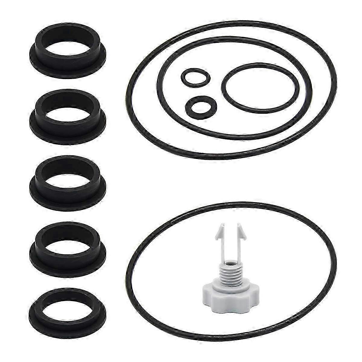 Replacement Air Release Valve & O-Rings Set for Sand Filter Pumps, Compatible with Pool & Spa Filtration Systems