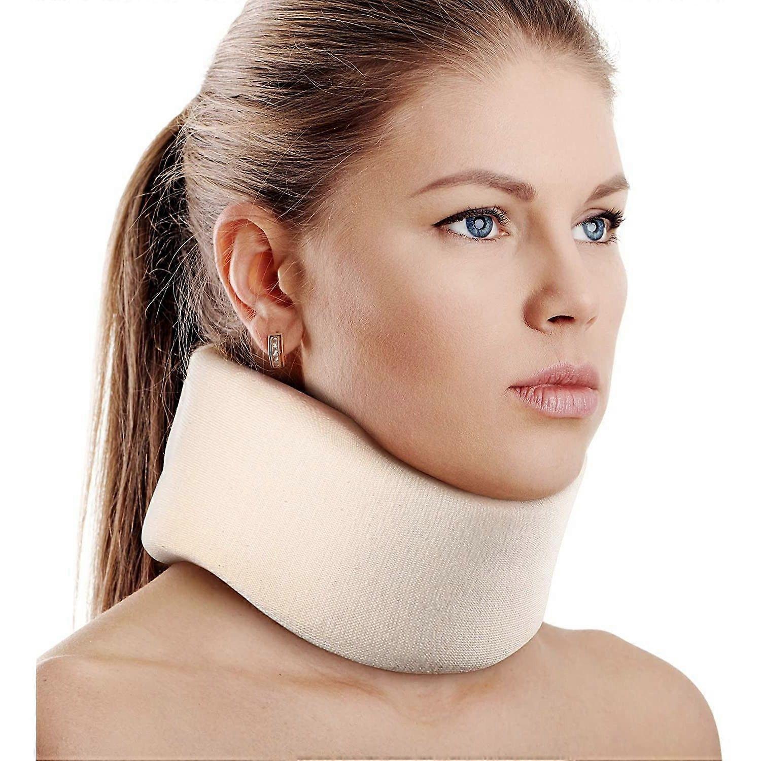 Home use warm neck protection neck protection cervical spine fixation brace sponge neck support to prevent drooping neck protection, size L