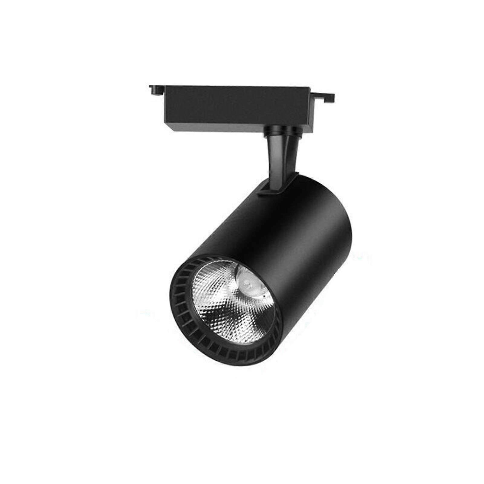 Adjustable Ceiling Spotlight 30W Black Aluminium LED Track Light