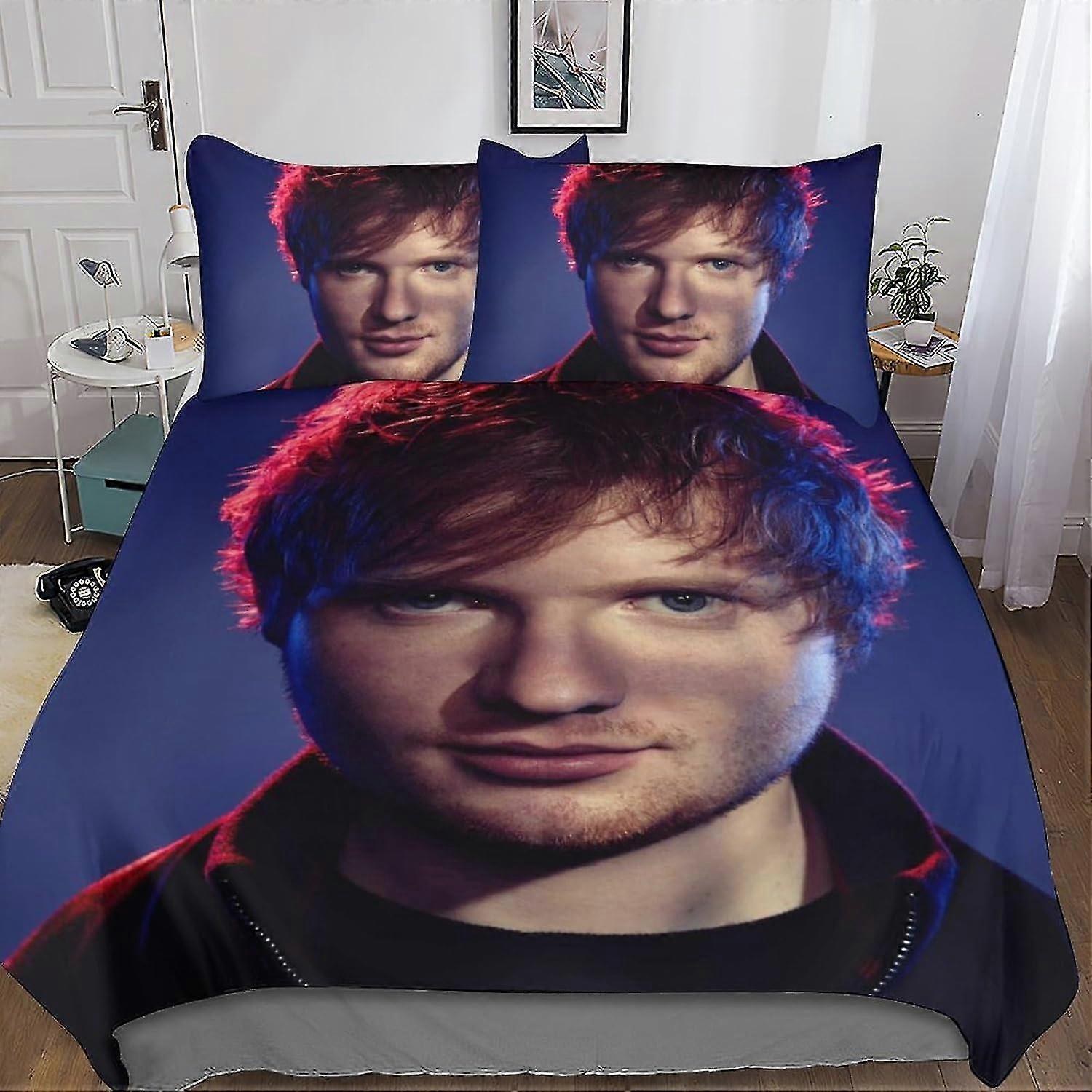Soft Microfiber Bedding Set with 3D Print Design for Kids, Teenagers, and Adults - 3 Piece Set with Zipper Closure