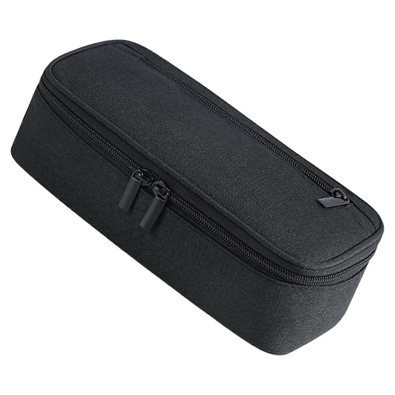 Pencil Case, Solid Dark Color, Large Capacity, Simple Design for School and Office Supplies