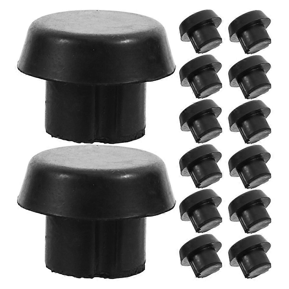 20pcs Billiard Cue Tail Covers – Durable Pool Cue Bottom Plugs for Enhanced Grip and Stability, Ideal for Home and Club Use