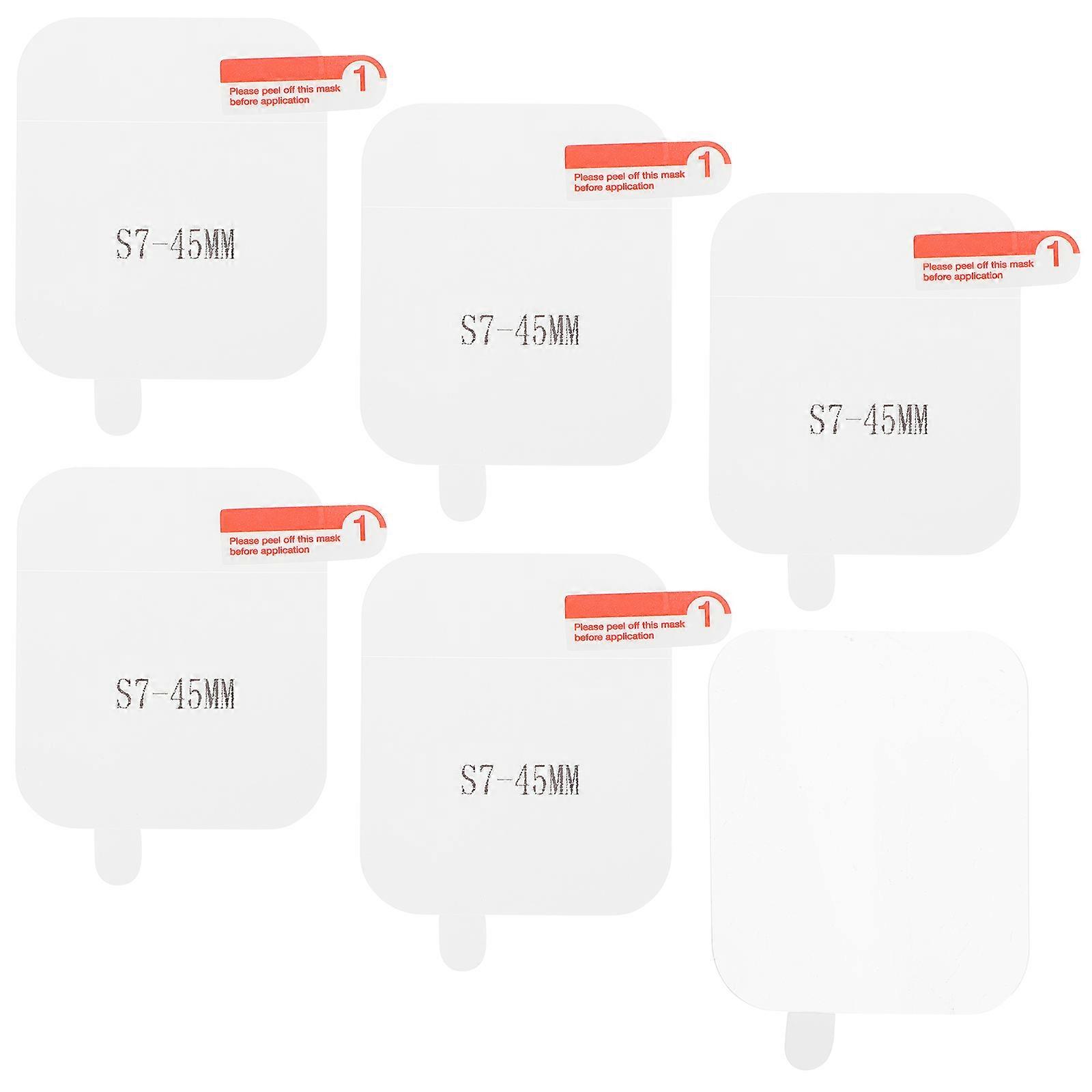 White Watch Screen Protector with High Definition and Anti-scratch for TPU Material Compatible with