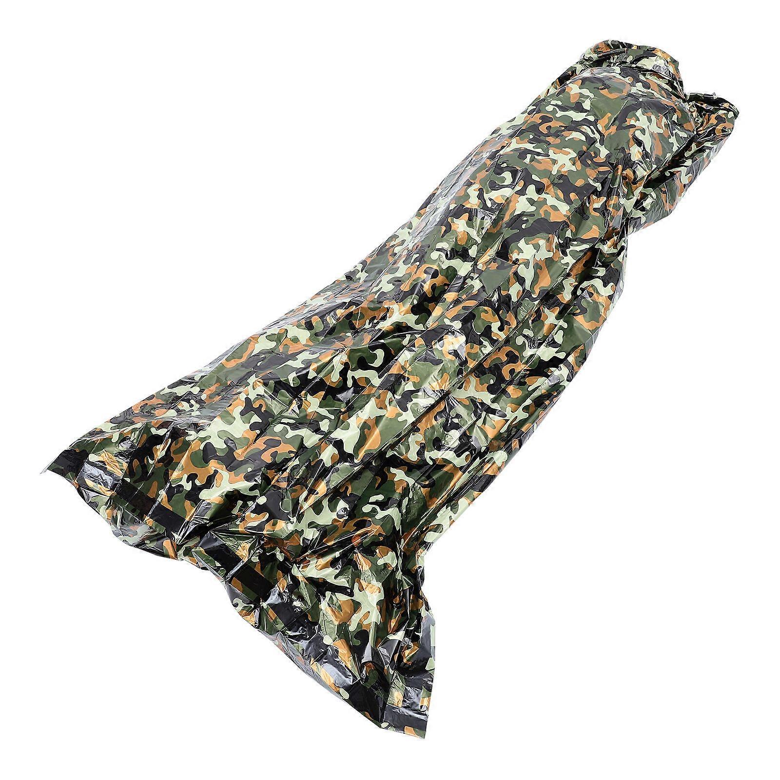 Outdoor Walking Bag PE Material Cozy Tunnel Sleeping Bag Travel Enthusiasts Cold Weather Sleep Sack 1 Set