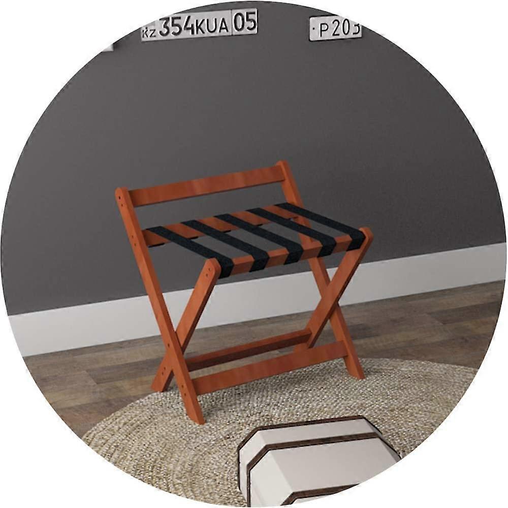 Foldable luggage stand for hotel rooms, suitcase stand, freestanding shelf (Color: A, Size: 60x45x50cm)