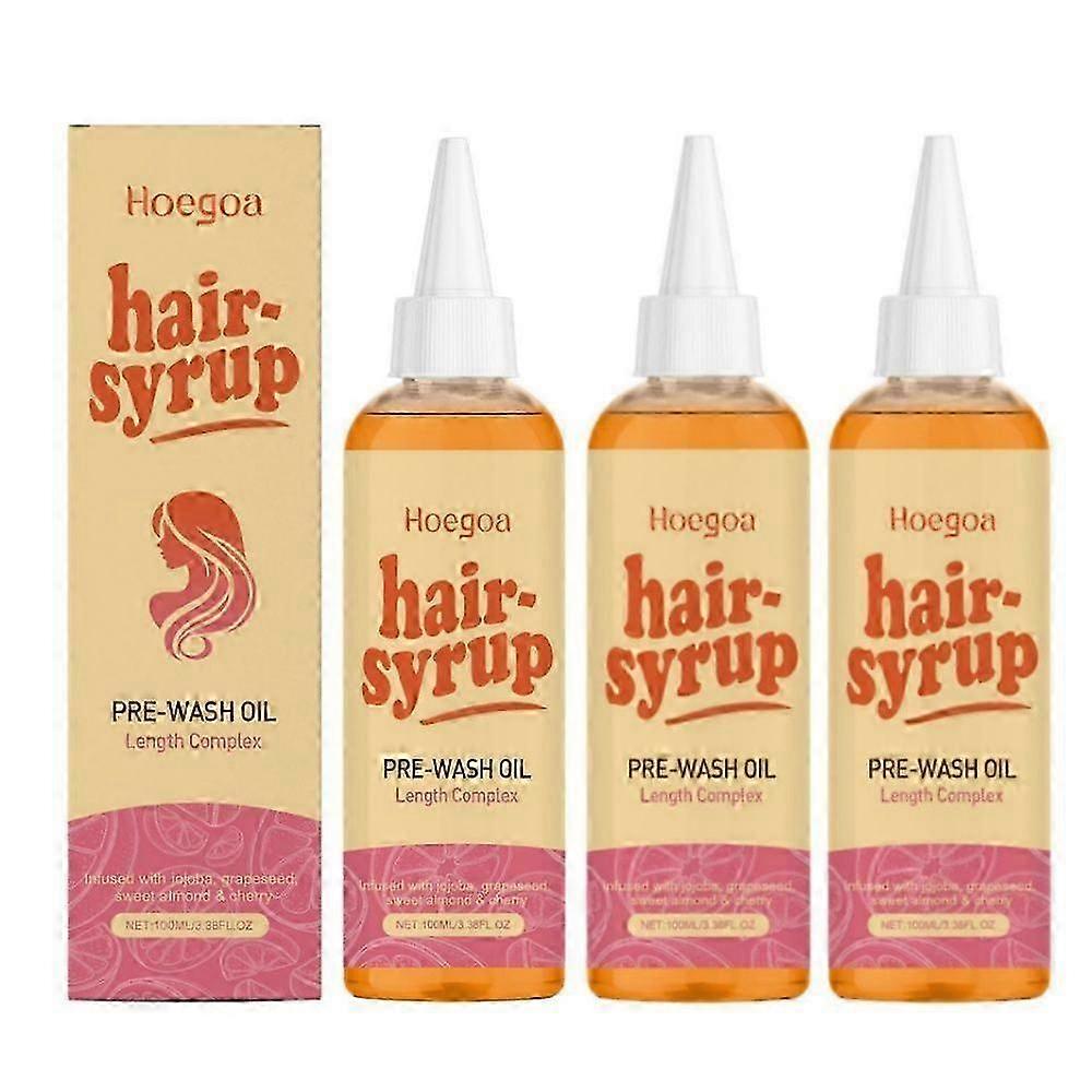 NY Rapunzel hårsirup forvaskoljebehandling øker hårveksten 100 ml