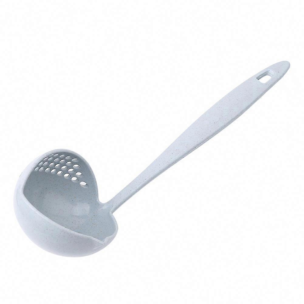2 in 1 Filter Colander Spoon - Long Handle Kitchen Tool for Hot Pot, Soup & Porridge