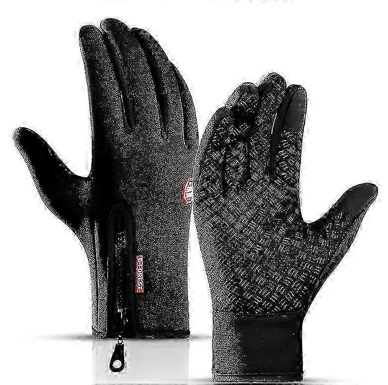 Warm Gloves With Resistant Coating And Touchscreen Function Id L black Freezer Gloves