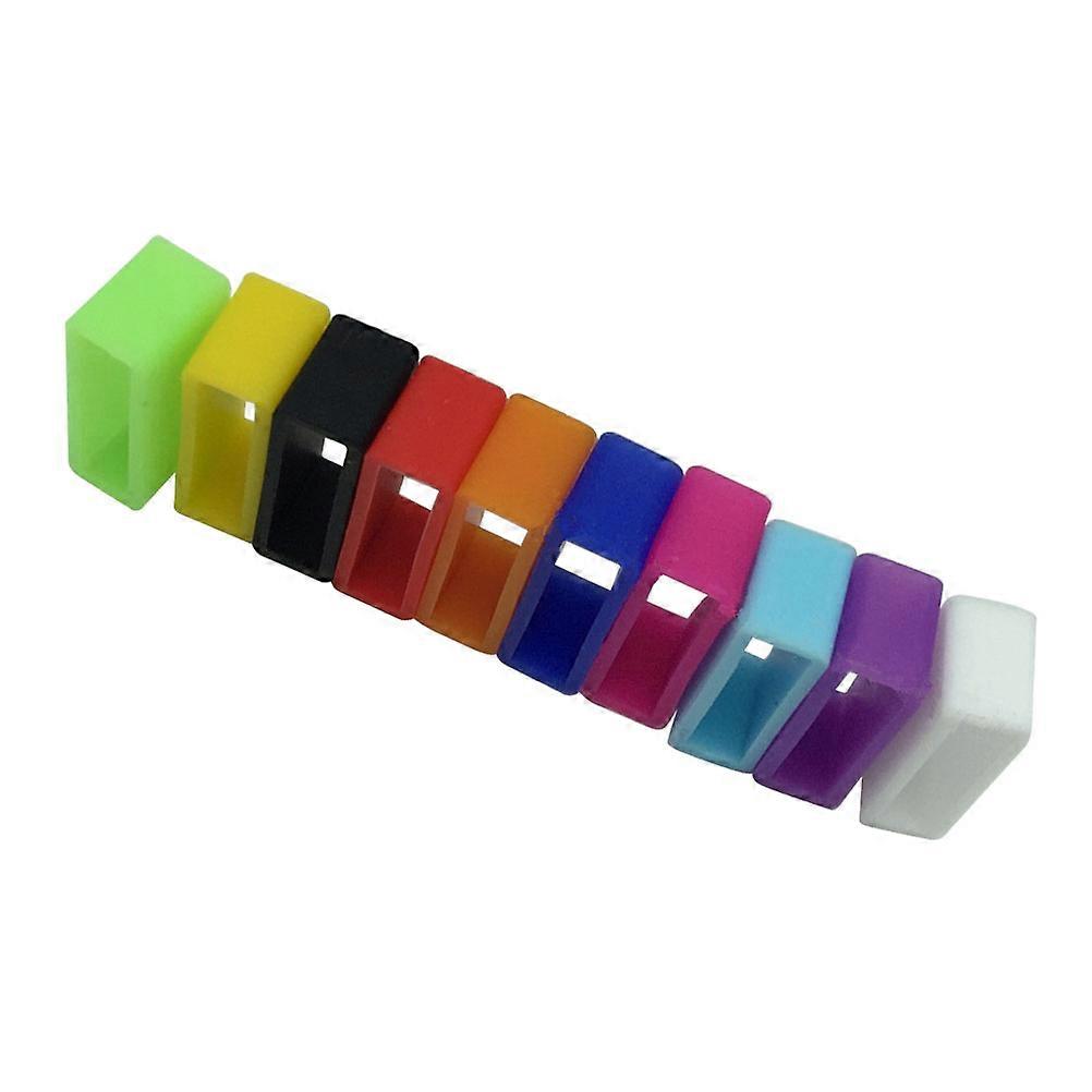Replacement Fastener Silicone Safety Buckle for Daily Wear 20Pcs