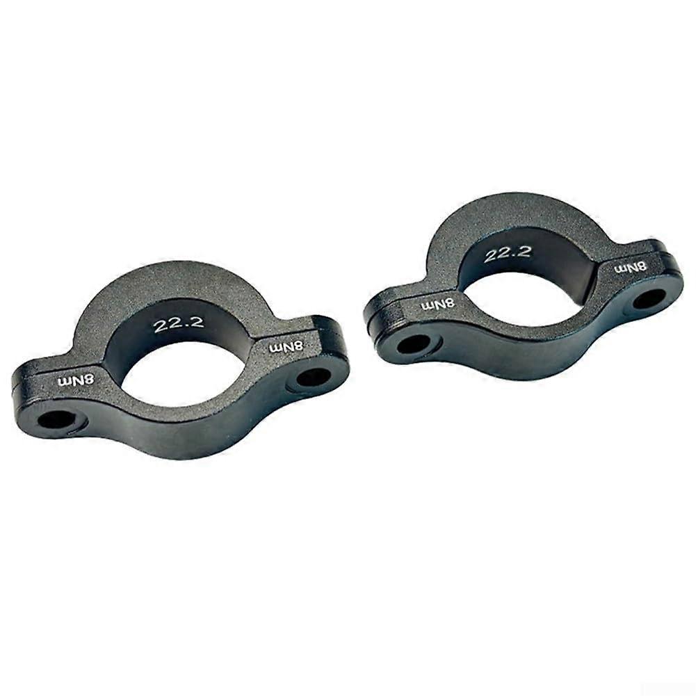 Bottle cage for road, mountain, and TT bikes, clamp made of aluminum alloy (22.2) 22.2