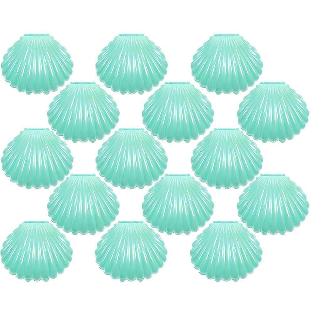 Candy Containers for Party Favors Shell Shape Decorative Jewelry Box Women Lovers PP Material 3.58X3.03X1.77IN 20Pack