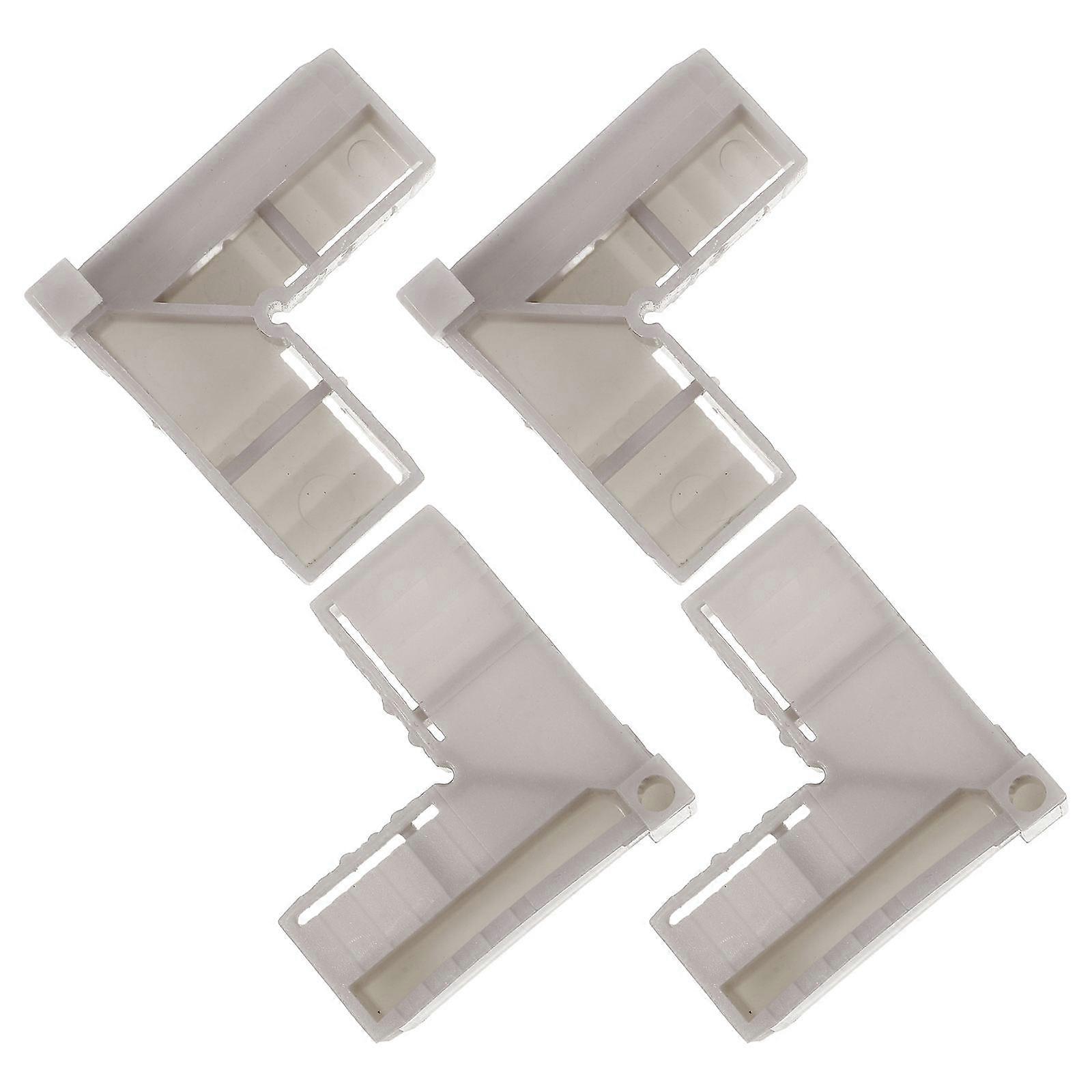 4pcs Plastic Corner Connectors Furniture Support Brackets for Cabinets, Shelves, Tables & Chairs – Durable Shelf Brackets for Kitchen & Bathroom Use