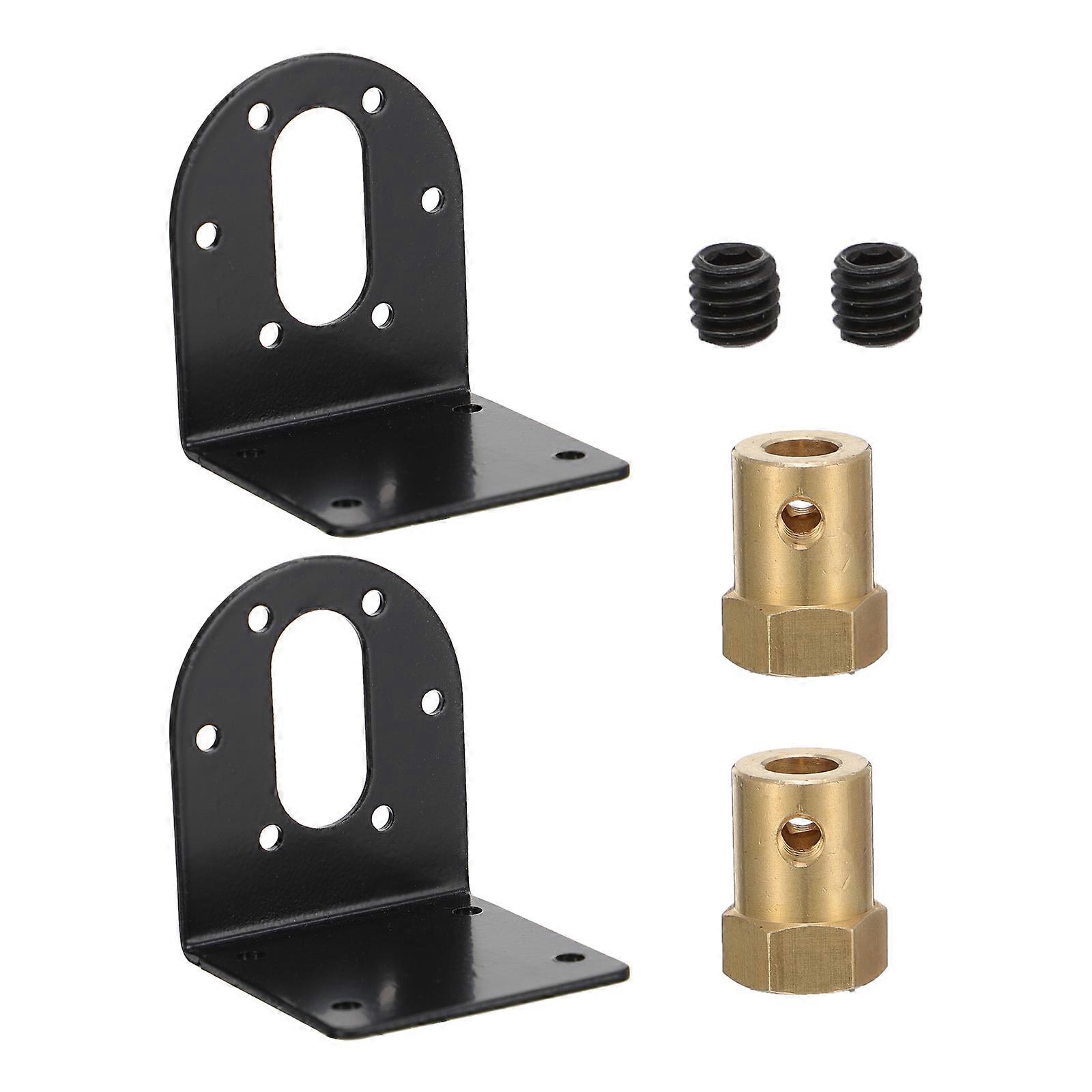 2pcs Motor Mounting Bracket Gear Reduction Rack for Small Motors