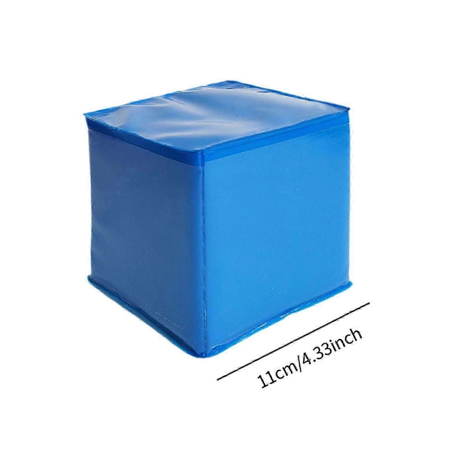 Education Playing Game Dice Comfortable Prop Foam Cube for Family Activities Yellow