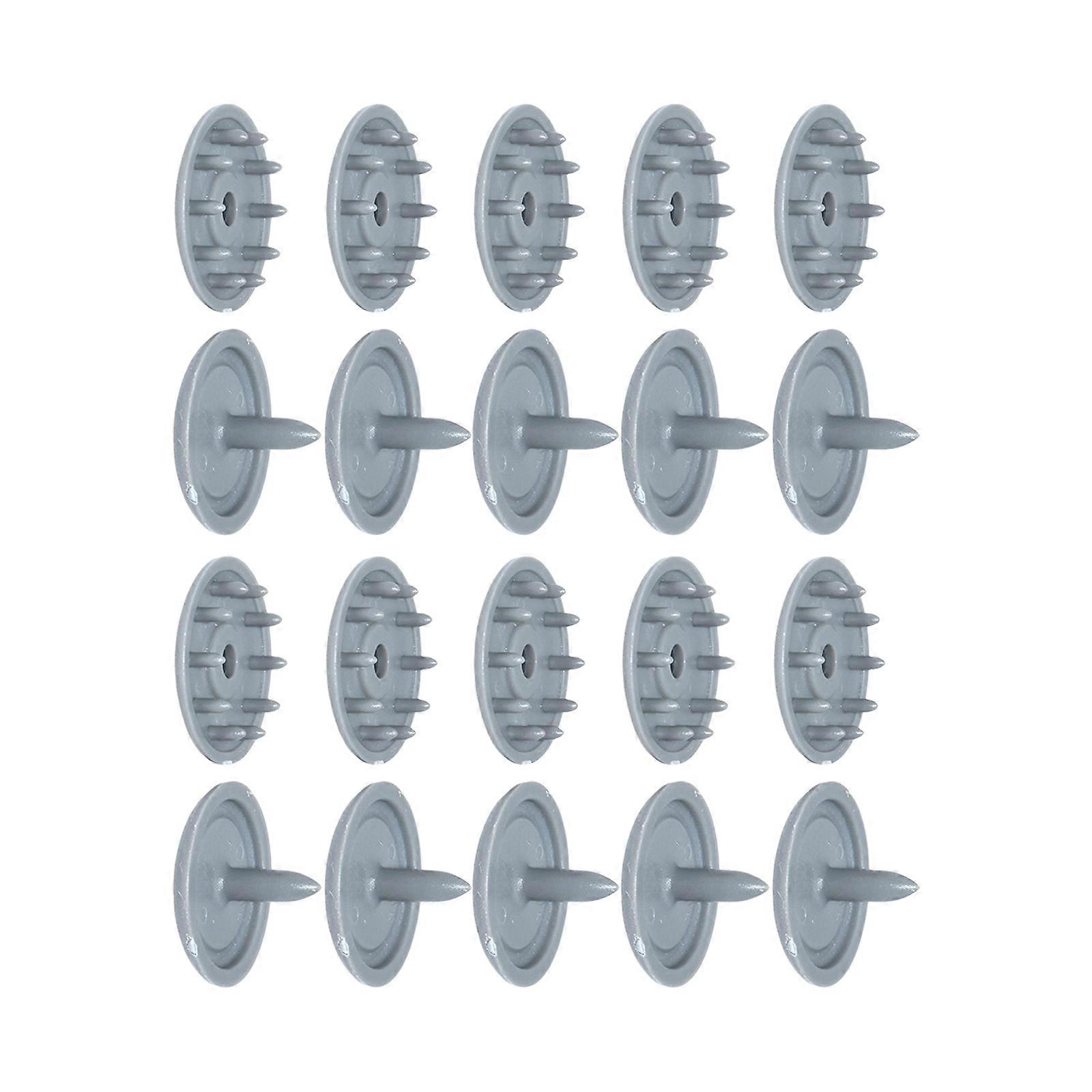 Car Seat Belt Limiter Retainer Clips Plastic Strong Designs Dashboard Fastener Clips 7321933020 for Automotives Use Multicolor