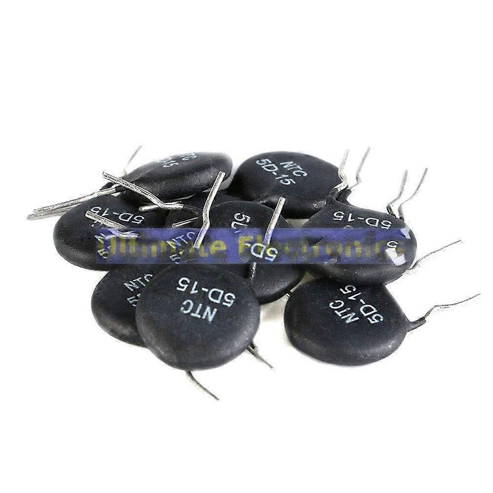 50 pieces Thermistor NTC5D15 5D15 5D15 15MM diameter Negative Temperature Coefficient