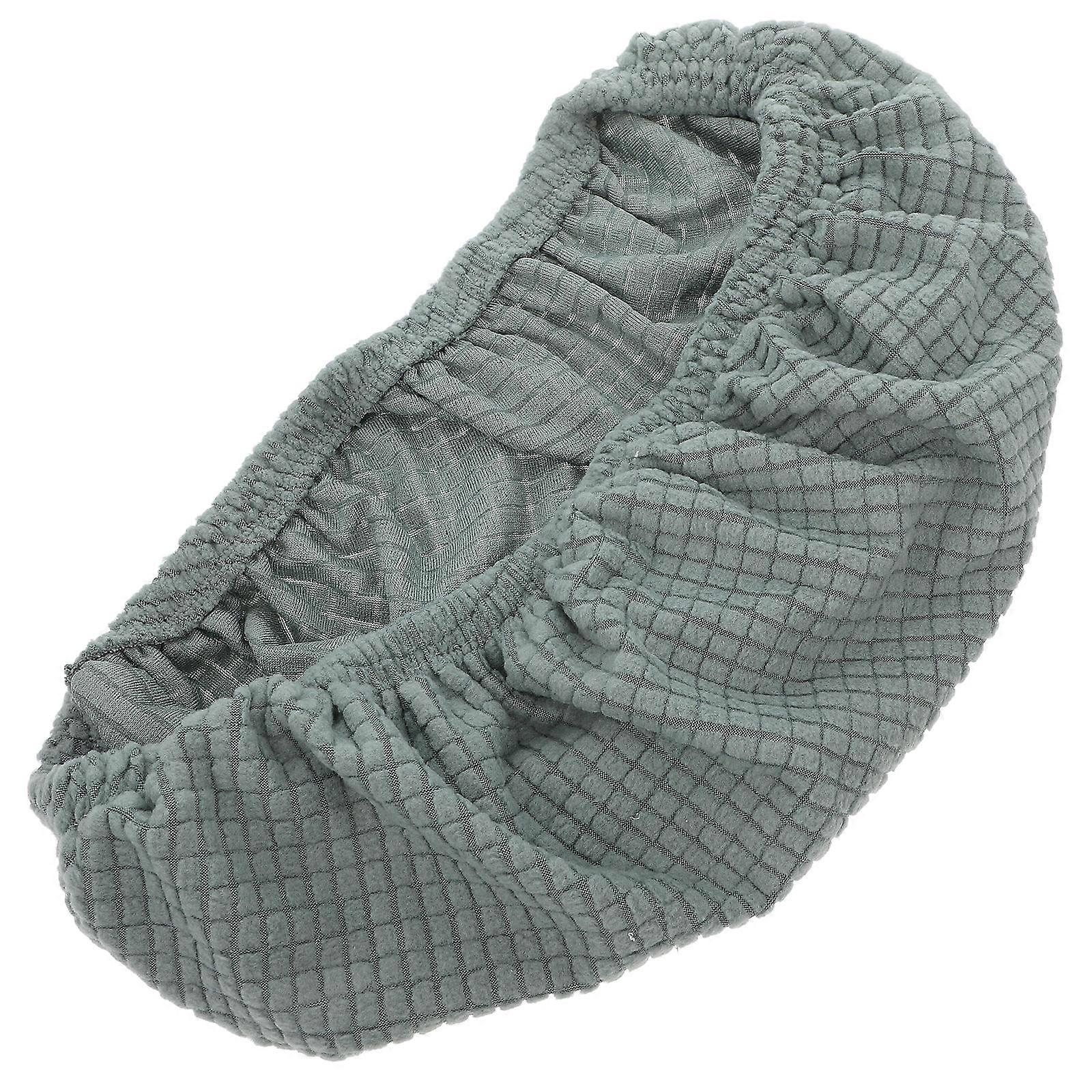 כיסוי מושב מכסה כיסא אלסטי הגנה על ריהוט חדר אוכל עמידות במים ירוק 30X30X5 ס"מ 1 יחידות