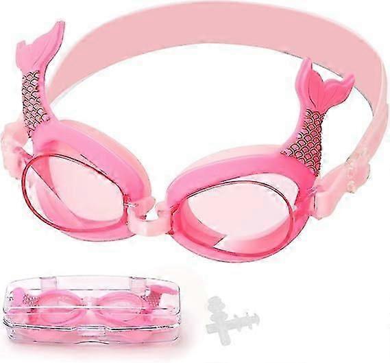 Children's Swimming Goggles Mermaid Frame,pin