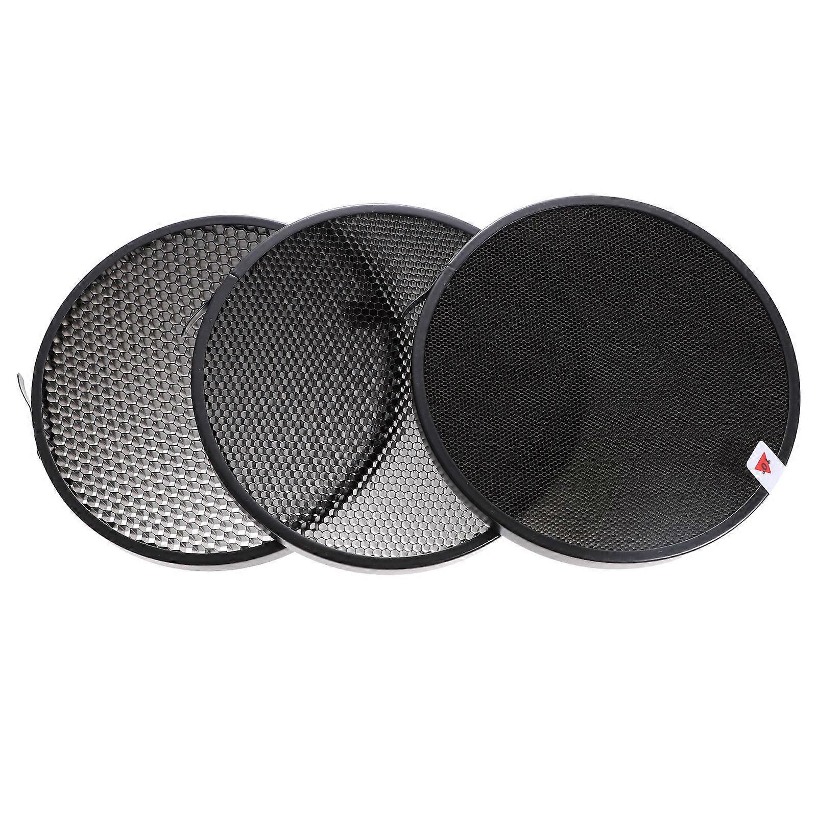 Photography Honeycomb Grid Diffuser for Studio Light Flash 1Set Black Aluminum