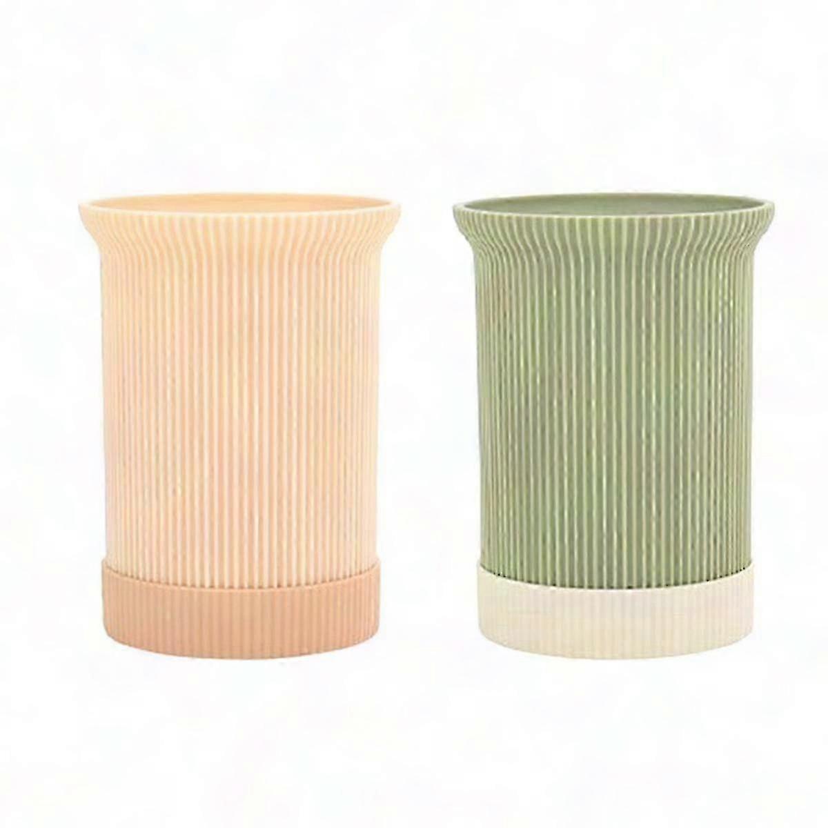 Flatware Rack for Countertop, Utensil Holder Crock for Kitchen Counter, Cutlery Silverware Storage Organizer