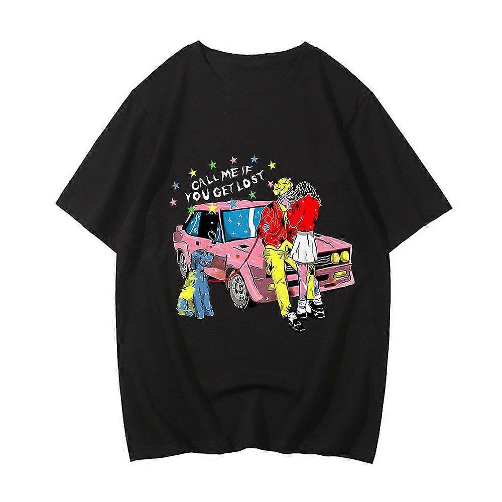 Tylerr The Creator Cherry Bomb T Shirts MEN 100% Cotton High Quality Tshirts Couple Kissing T-shirts Call Me If  You Get Lost Tees