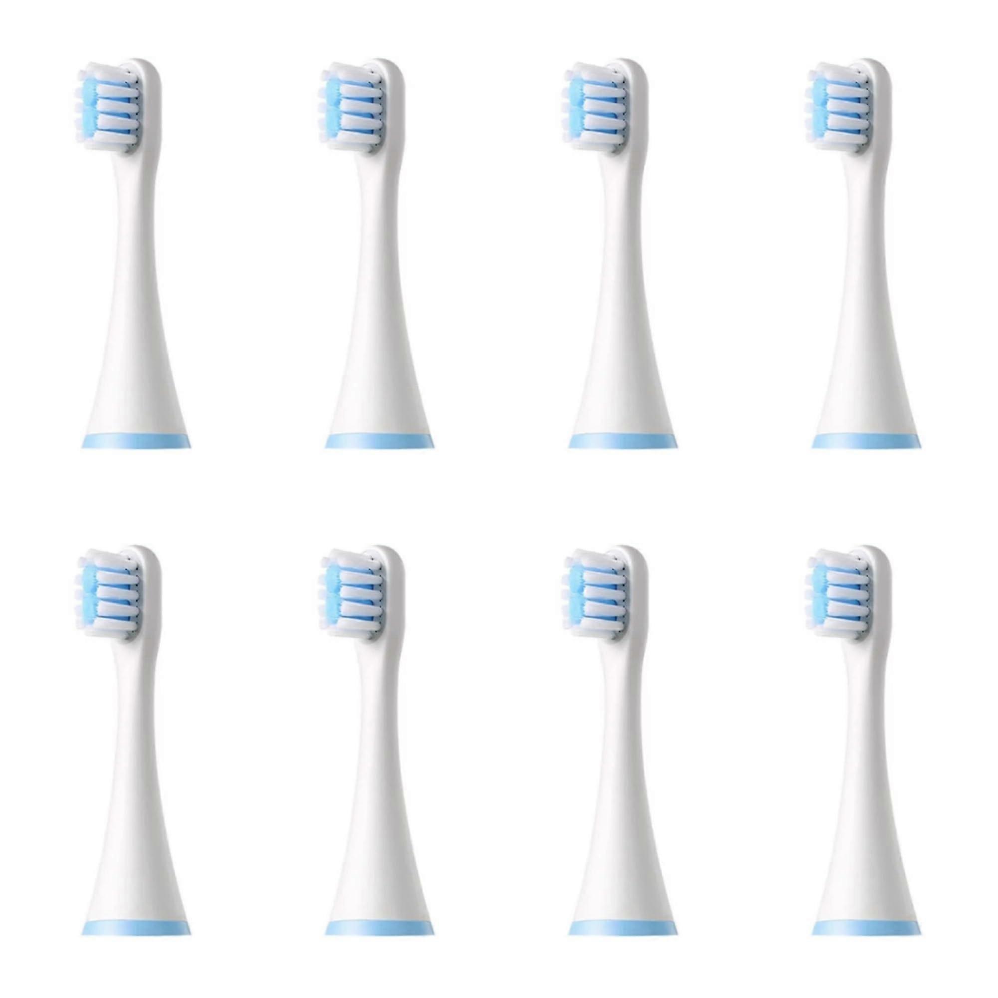 RCCCLXWO Replacement Toothbrush Heads Compatible With SOOCAS C1 MITU MES801 KAISHU DR.BEI A7 Electric Kids Toothbrush 8 Pack