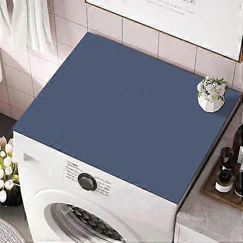 Washing Machine Pad, NonSlip, Absorbent, QuickDrying (20x30cm Darkblue)