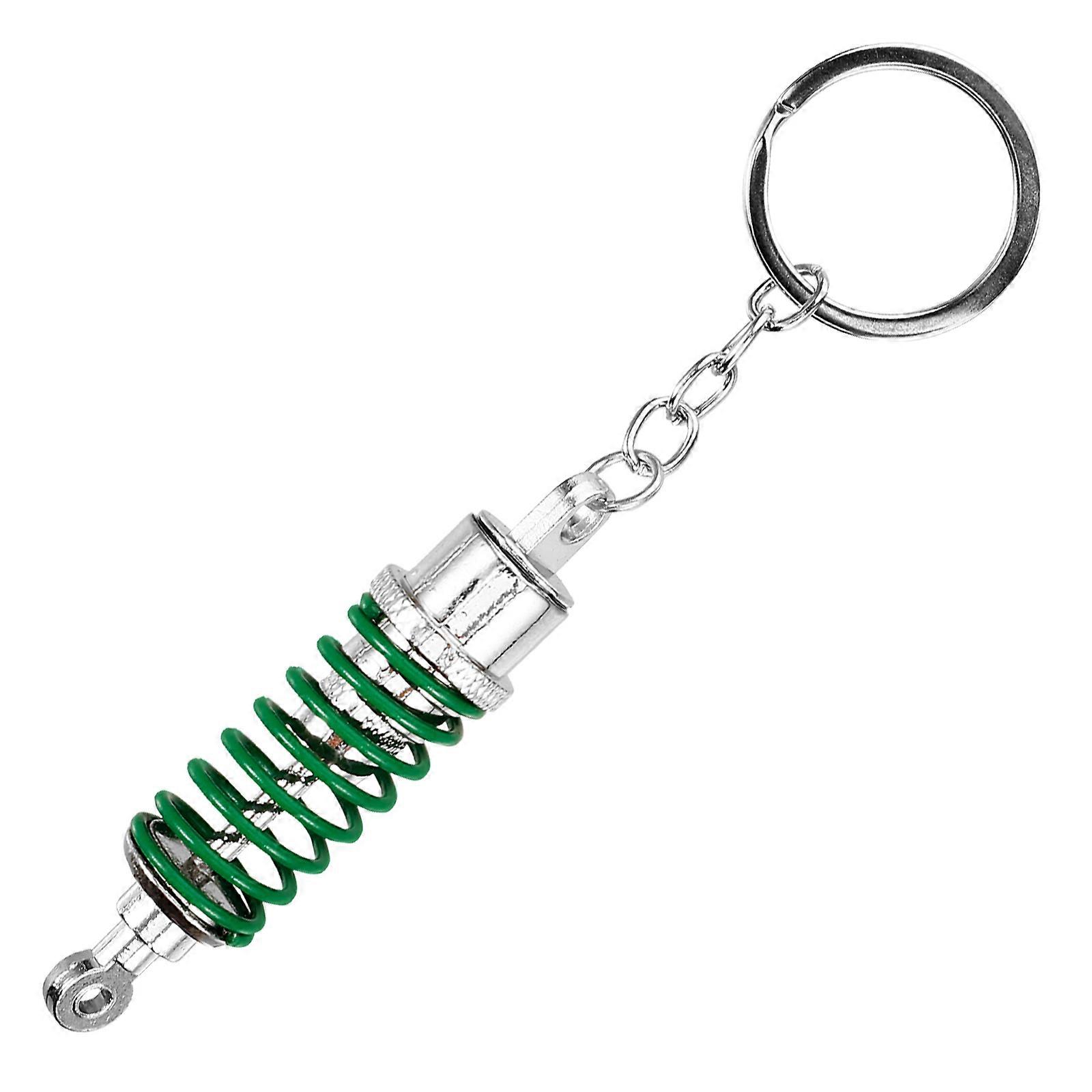 Car Shock Absorber Keychain   Durable Spring Design for Efficient Vibration Damping   Automotive Accessory for Car Enthusiasts
