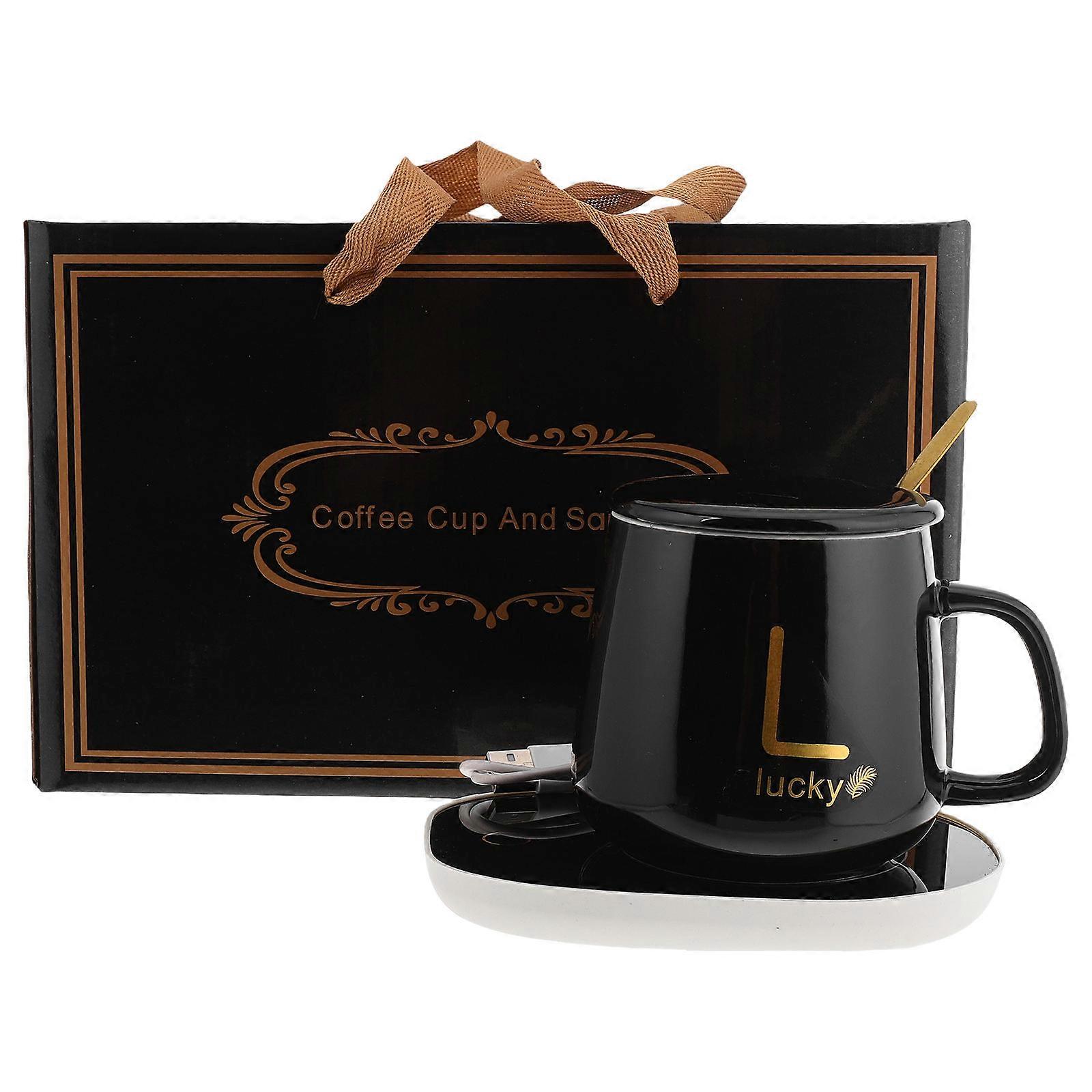 Heating Warm Coaster Constant Temperature Coffee Mug Warmer Usb Powered For Women Men Office Workers 1Set
