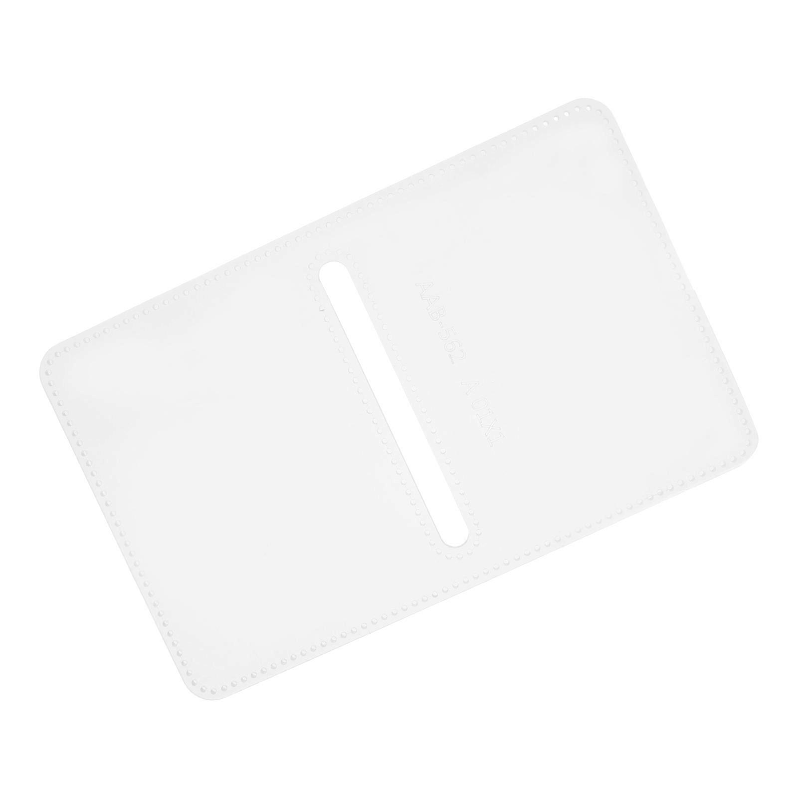 Acrylic Card Holder Template Stencil for DIY Craft Transparent Durable Design 7.5x4.5 Inches