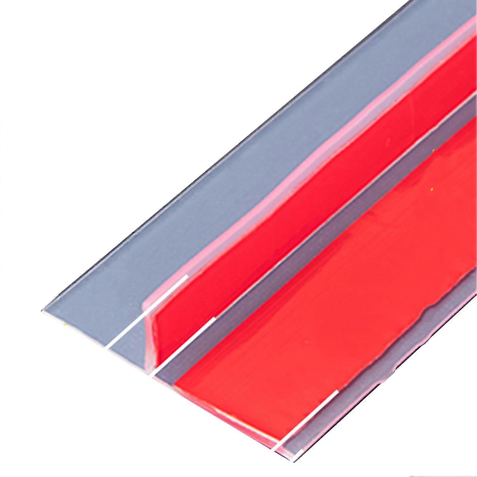 T Shaped Seal Strip Transparent Silicone Windproof Waterproof Double Sided Adhesive 6m Door Seal Strip
