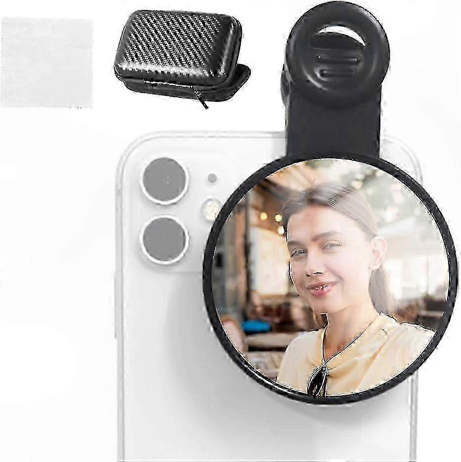 Universal Smartphone Camera Mirror Clip for Perfect Selfies