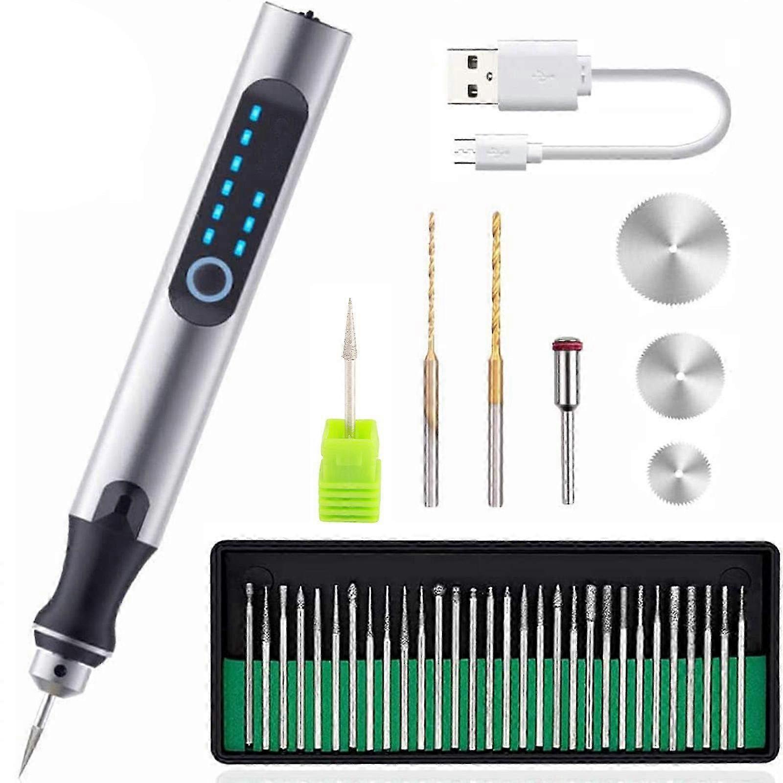 Electric Engraving Pen Kit with Speed Control - Professional Precision Tool for Detailed Engraving & Craft Projects
