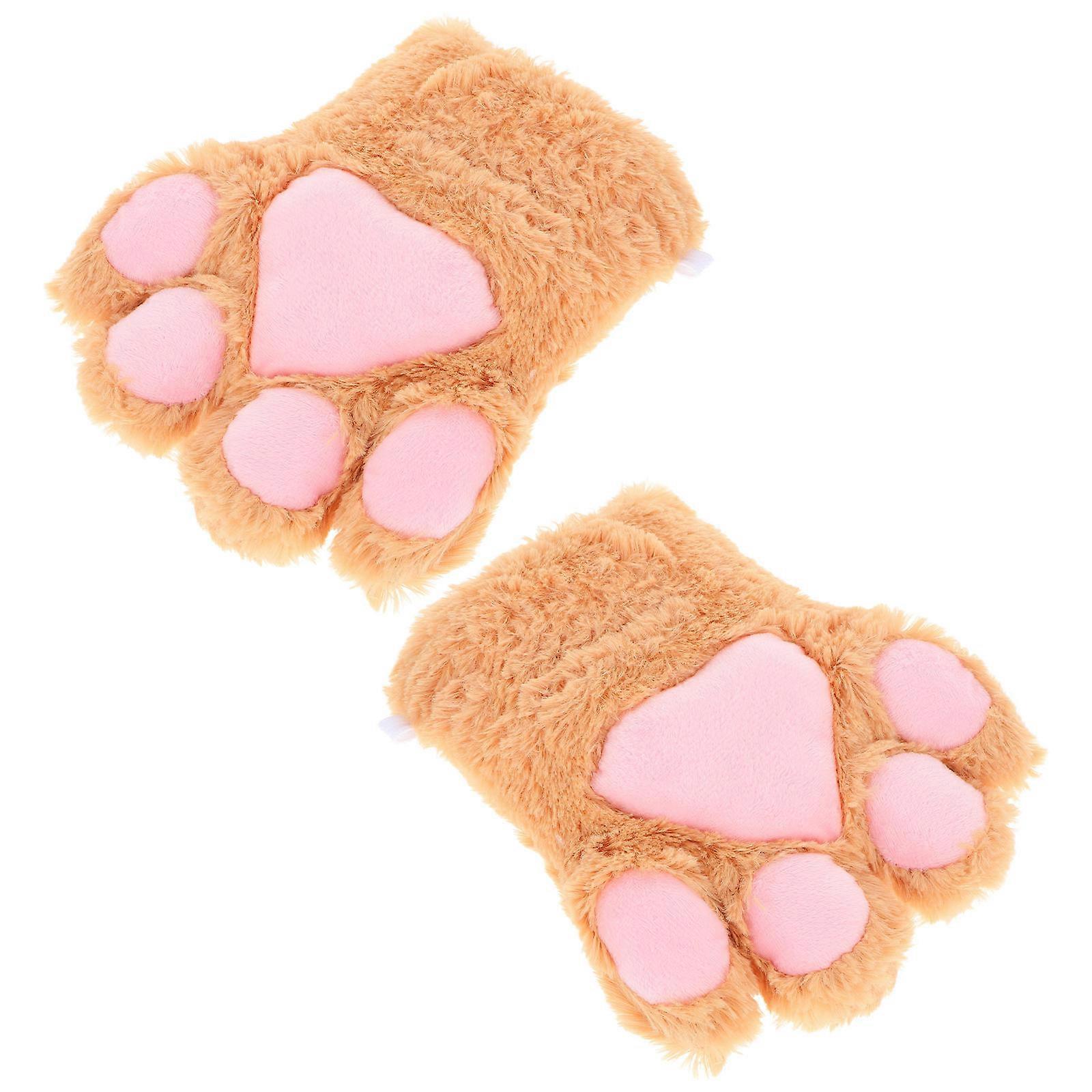 Adorable Cat Claw Gloves For Women Cosplay Performance Fun Assorted Color 1 Pair