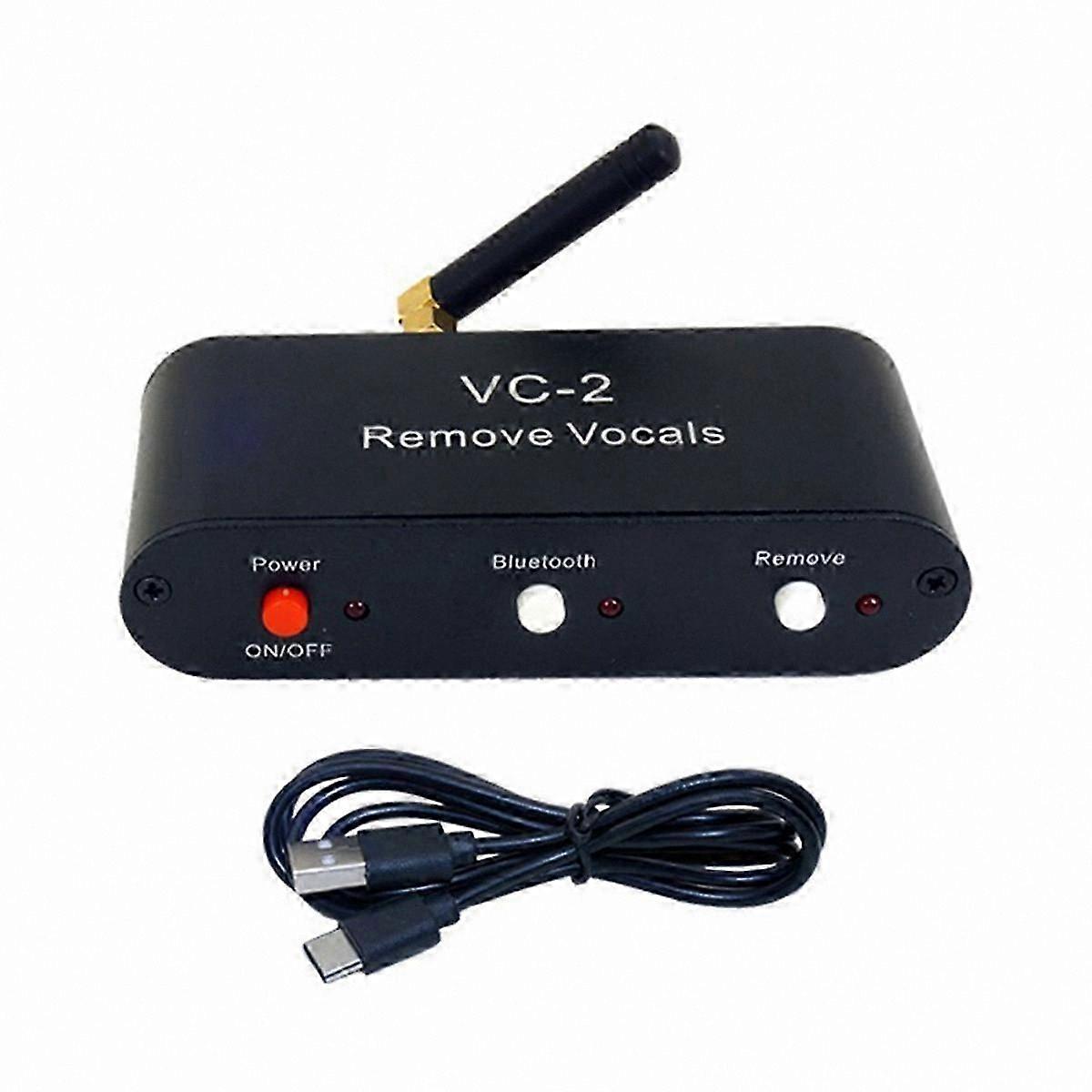 Bluetooth Receiver with Music Accompaniment and Vocal Removal Feature