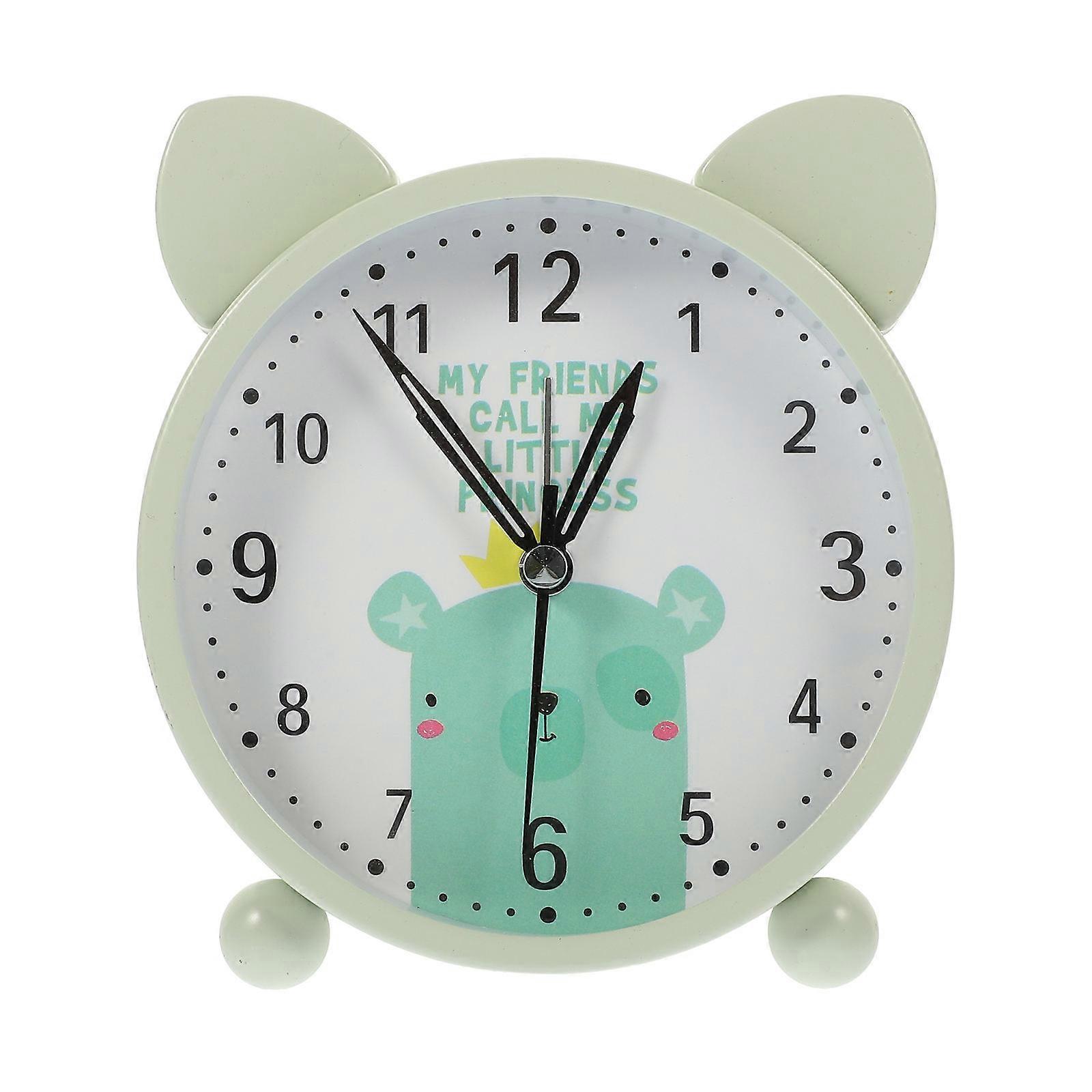 Multi-Functional Small Clock For Kitchen And Bedroom Featuring Non-Ticking Mechanism And Simple Style 1Pcs