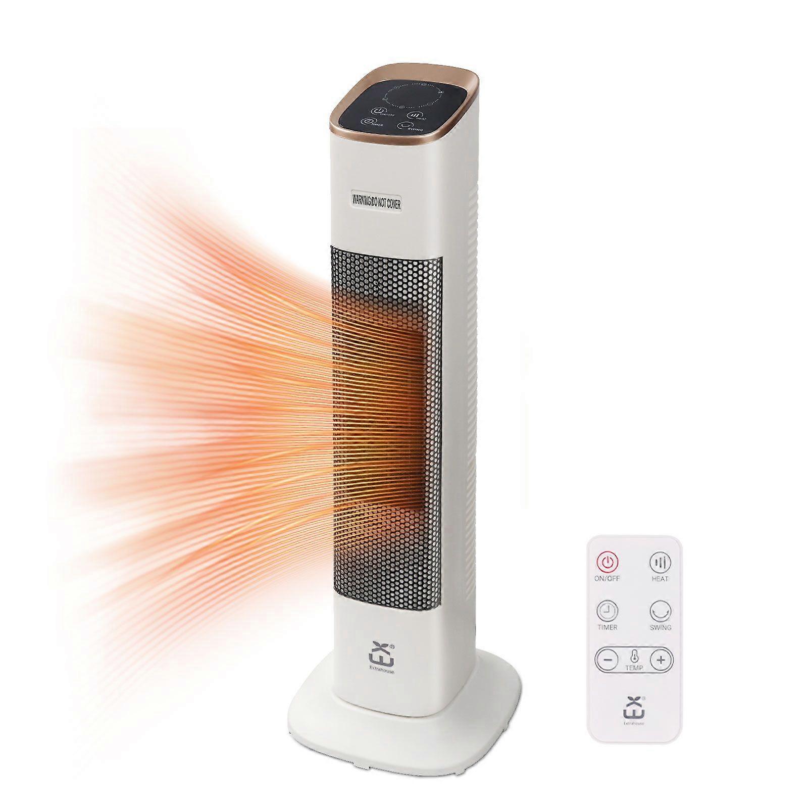 2000W Standing Heater 625mm*223mm, Ceramic heating, remote
