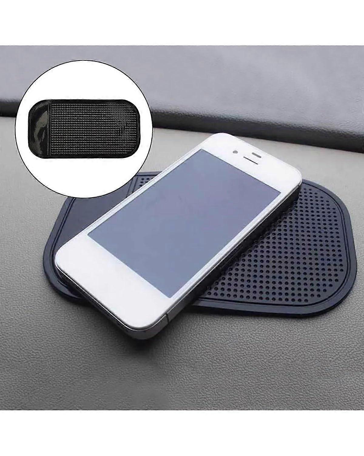 Non-Slip Mat for Dashboard 13 X 7 Cm PU Sticky Pad Car Dashboard Storage Pad 1 Piece Phone Pad