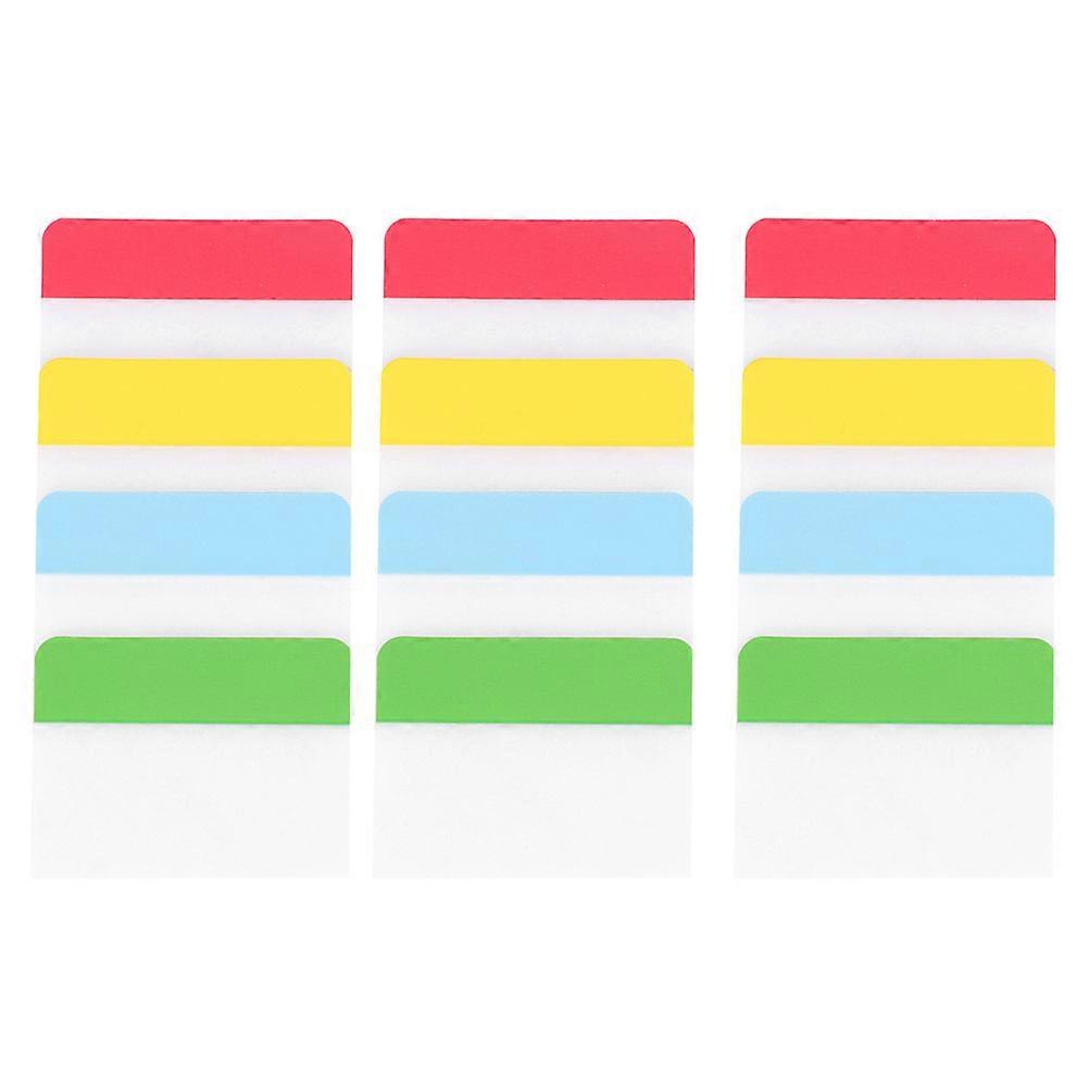 3 Sets Repositionable Colored Page Markers Index Tabs Writable Flags for Study Document Organization Sticky Labels for School and Office Use