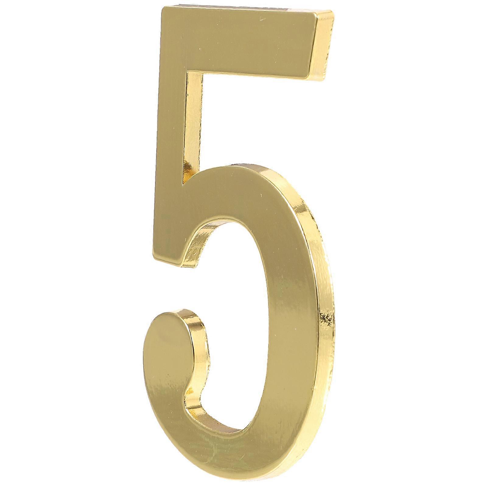 Durable Magnetic Metal House Numbers for Mailboxes, Hotels, Offices, and Apartments – Easy Attachment to Clean Metal Surfaces