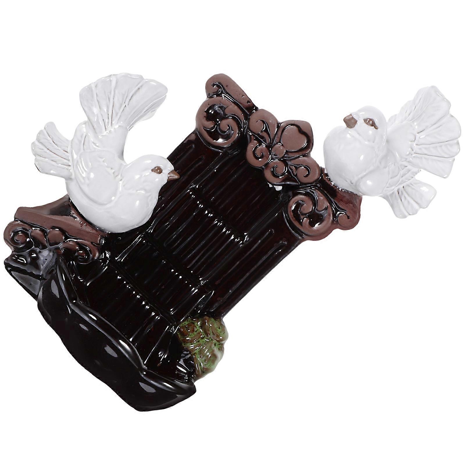 Backflow Incense Burner For Home Users With Detailed Design Assorted Color Perfect For Yoga Studio 1Pcs