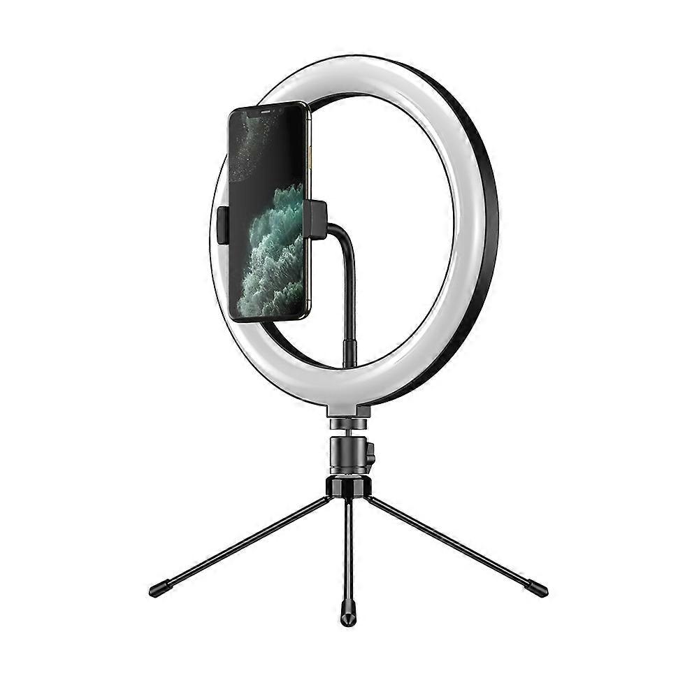 H2t APEXEL APL-FL10JJ13Y 26cm LED Ring Light Photography Selfie M2X Fill Light with Tripod Phone Hol
