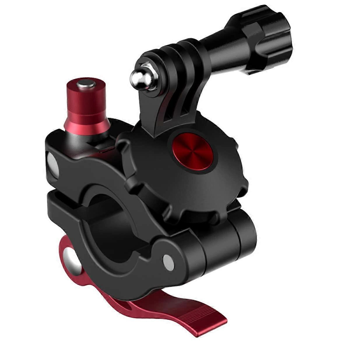 1PC Bike Camera Mount Compatible with Stable Holder for ActionPacked Shots Flexible Rotation Design Durable Material Compact