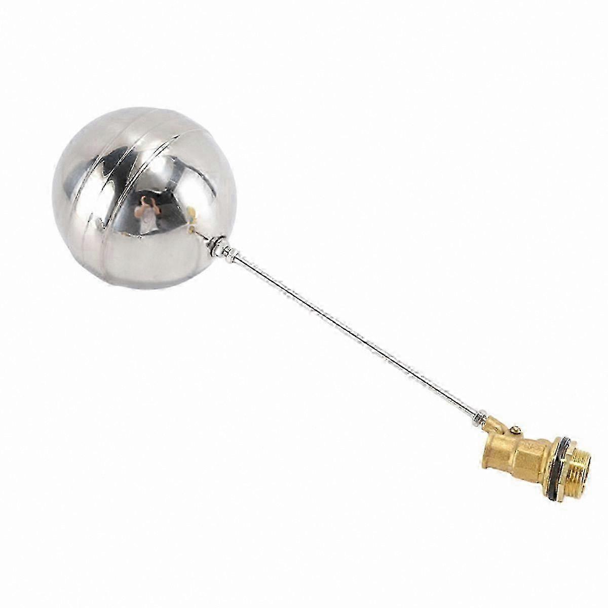 Water Level Control Valve DN20 G3/4" Male Thread Float Mechanism for Pool Tanks and Reservoirs