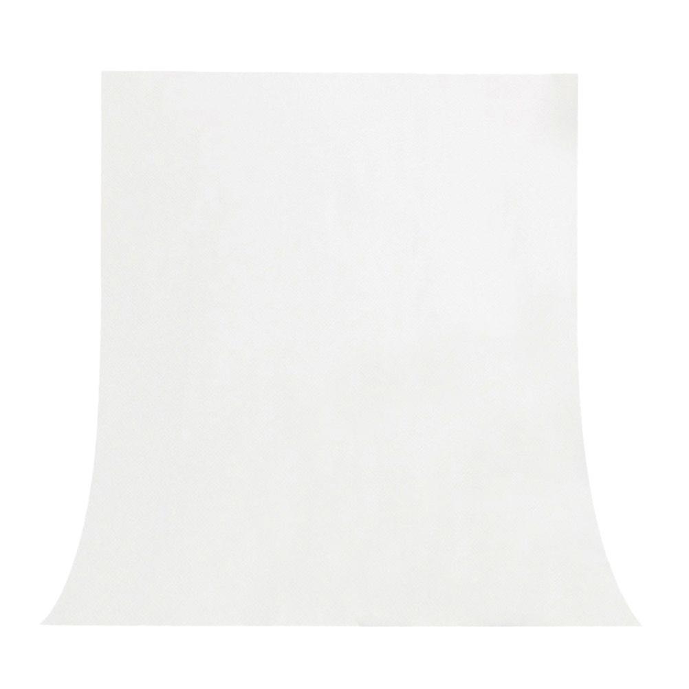 1.5x2m Professional Solid Color Screen Photography Background Blending Cloth Studio Backdrop Props (White, 5x7FT)