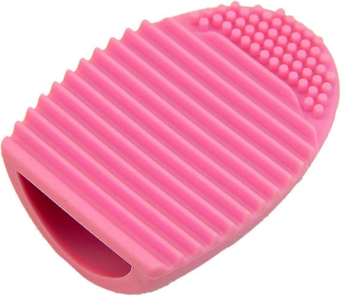 Pink Silicone Brush Glove - Makeup Cleaning Tool