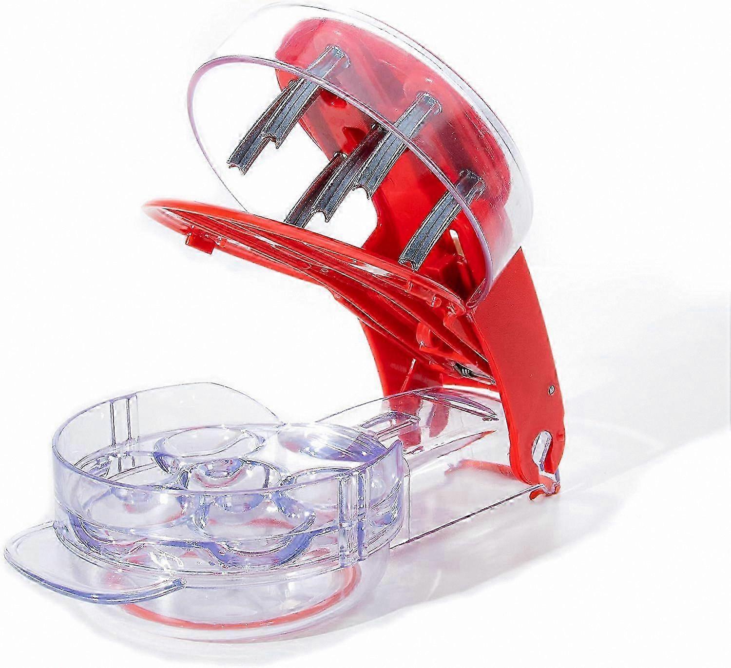 Multi-Cherry Pitter Tool - Efficient Fruit Processor for 6 Cherries Simultaneously