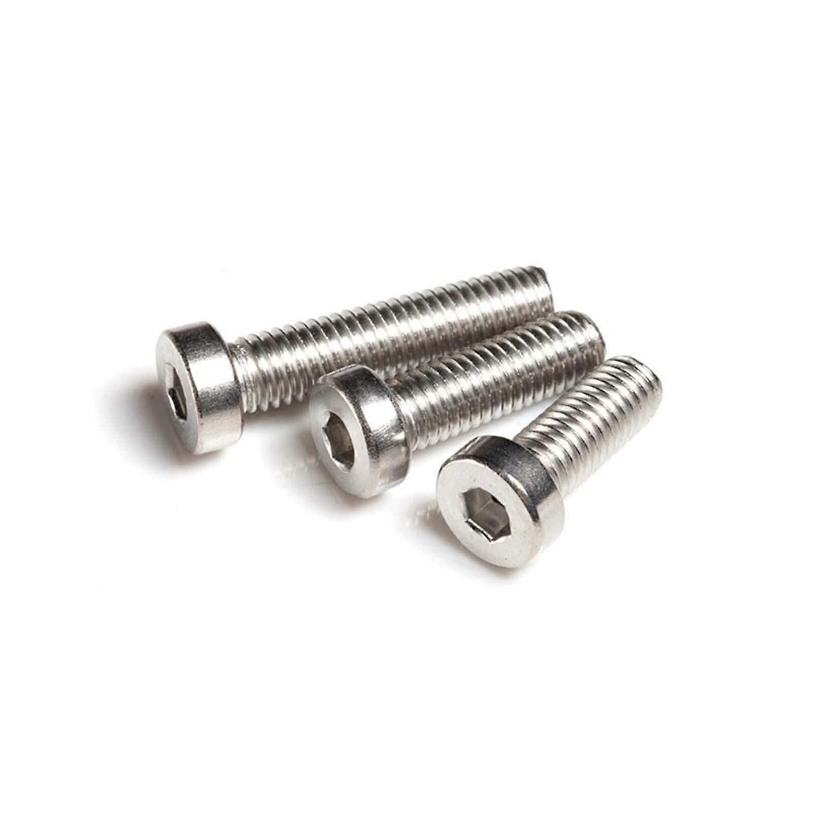 Bolt Screw M3-M8 Thin Head Hex Socket Cap Screw Stainless Steel M5 x 8mm 20pc with M3 x 14mm Option